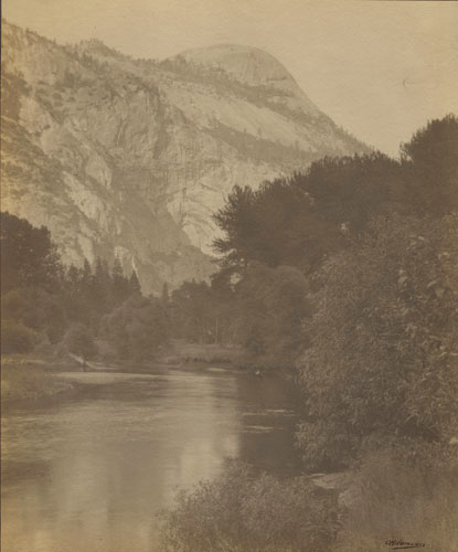 (image for) Softly Focused Pictorial Yosemite Scene by Oscar H. Hanson - Click Image to Close