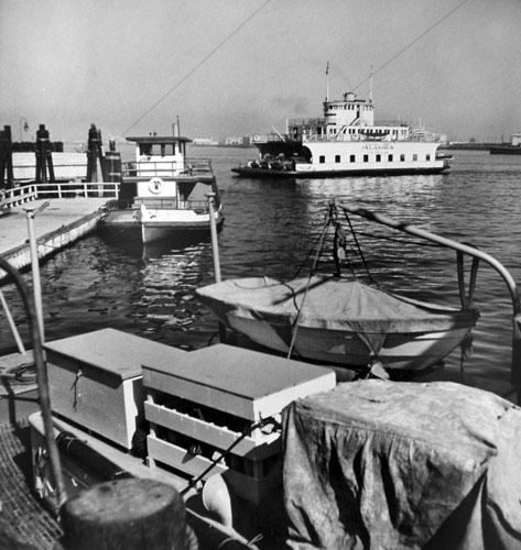 (image for) Terminal Island Ferry by Arnold Hylen c. 1968 - Click Image to Close