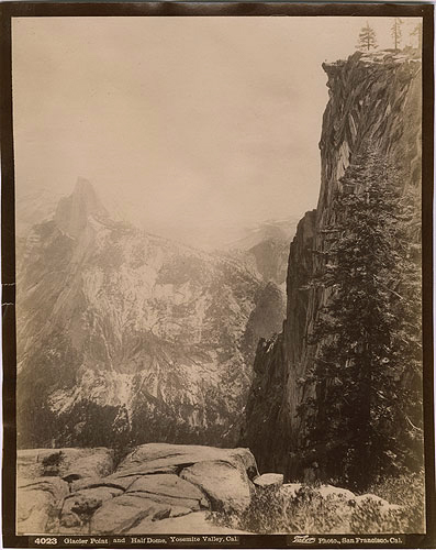 (image for) Glacier Point & Half Dome, Isaiah Taber, c. 1880