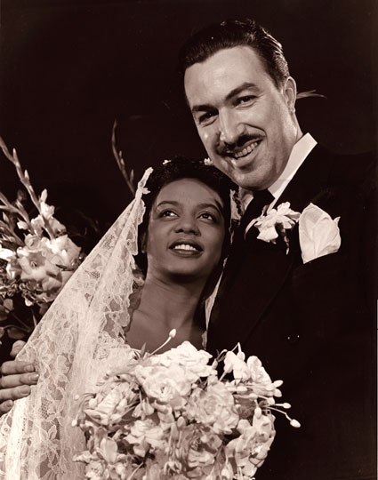 (image for) Hazel Scott & Adam Clayton Powell Wedding Pic by Phlippe Halsman - Click Image to Close