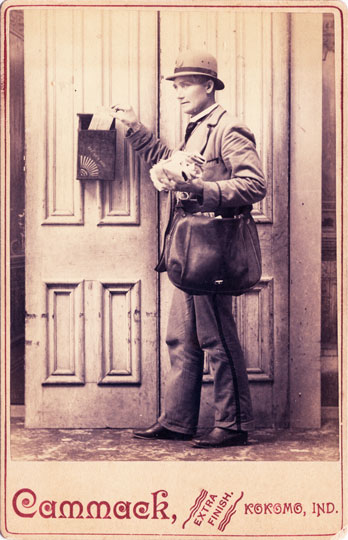 (image for) Occupational - Postman c. 1890 - Click Image to Close