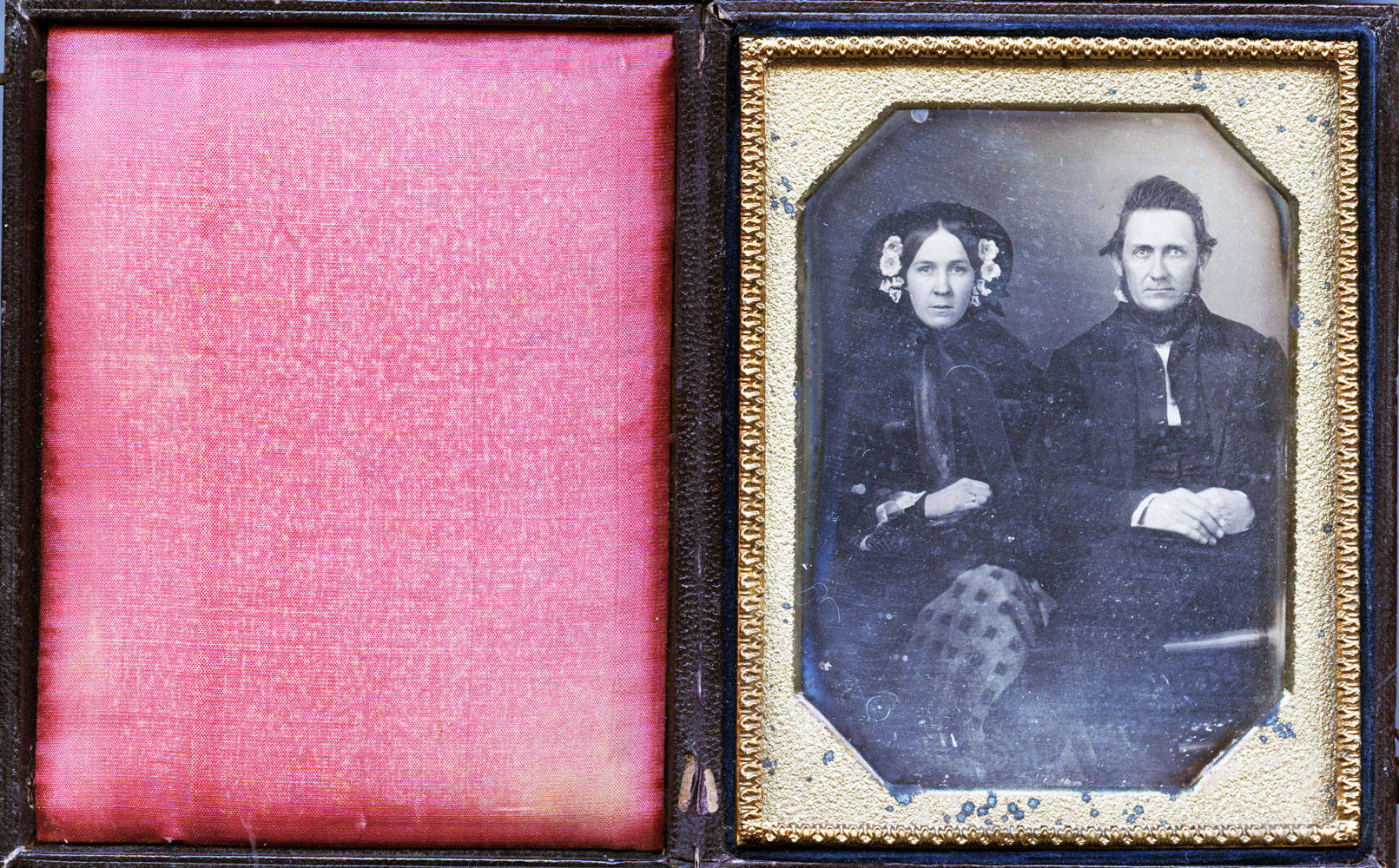 (image for) Quarter Plate Daguerreotype Portrait of a Couple