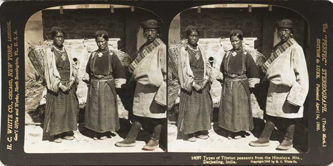 (image for) Tibetans from the Himilayas - Fine condition - H. C. White