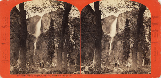 (image for) Boston Excursion Paty at Yosemite. Photographer unknown.